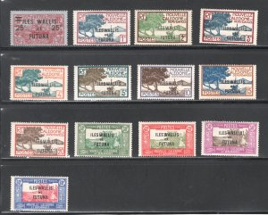 Wallis & Futuna  #33,43-50,52,54,57,59  VF, Mint LH, CV $6.10 ....  6960025