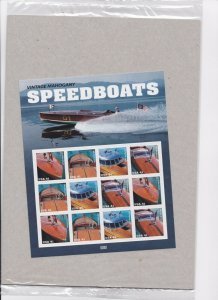 US 4160-4163 4163a Speedboats 41c sheet (sealed) MNH 2007