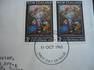 Postal History - New Zealand - Scott# 374 - First Day Cover