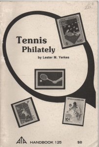 Philatelic Literature - Tennis Philately - ATA booklet no 125