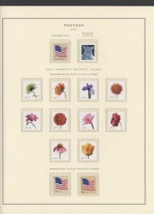 2007 US Complete Commemorative & Definitive Year Set MNH  on Scott Pages