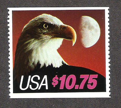 2122b EAGLE & MOON $10.75  STAMP MINT NH EXPRESS MAIL