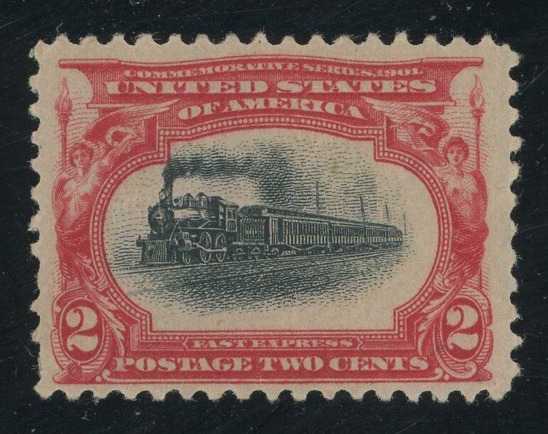 USA 295 - 2 cent Pan-American - VF Mint hinged (NH but couple gum skips)