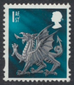 Wales  GB  1st Dragon   SG W99  Used    SC#  21  see details