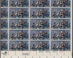 Scott 1629-31 MNH Full Sheet - Spirit of 76 Issue