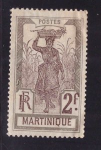 Martinique Scott 98 MH* stamp