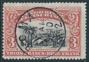 Belgian Congo, Sc #56, 3fr Used