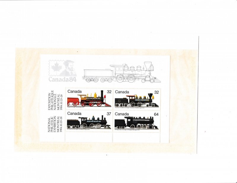 Sc1036/39a,1071/1074,1118/1121, Steam Locomotives Singles MNH