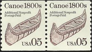 # 2453 MINT NEVER HINGED CANOE