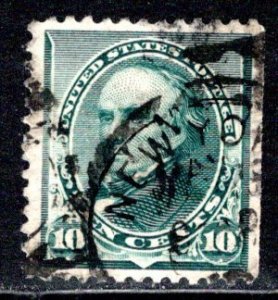 United States Scott # 226, used