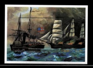 Grenadines 1998 - Ships - Souvenir Stamp Sheet - Scott #2015 - MNH