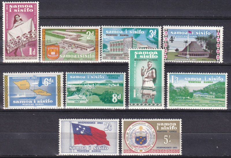 Samoa #223-32 MNH CV $10.05  (Z6939)