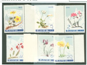 Korea (North) #1260-1265 Mint (NH) Single (Complete Set)