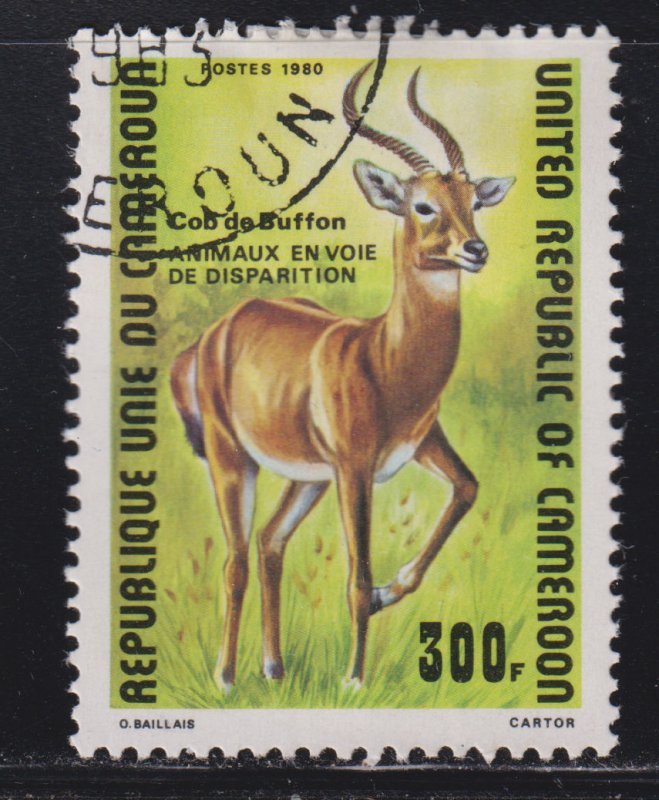 Cameroun 679 Buffon's Antelope 1980