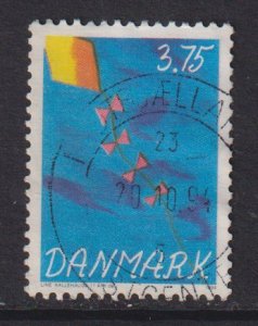 Denmark  #1010  used  1994  children`s stamp competition