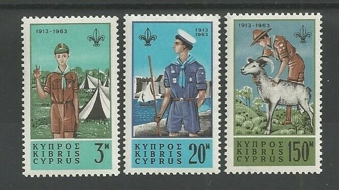 1963 Boy Scout Cyprus Sea Scout 