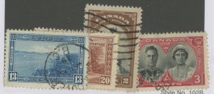 Canada #242-43/247/248 Used Multiple