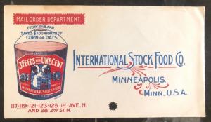 Mint USA Advertising Mail Order Cover International Food Stock Minneapolis