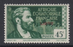 French Equatorial Africa, Scott 95 (Yvert 130), MNH