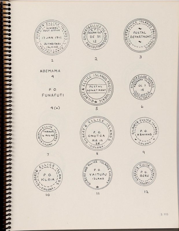 LITERATURE Gilbert & Ellice Islands: Philatelic Handbook of by DH Vernon. 