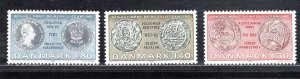 DENMARK SC# 672-74  FVF/MOG