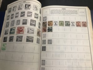 STATESMAN DELUXE STAMP ALBUM Lots Of Nice Stamps Might Find Some Gems