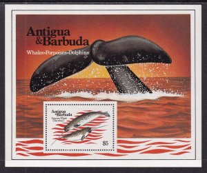 Anguilla 707 Whales Souvenir Sheet MNH VF