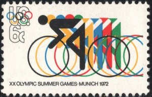 SC#1460 6¢ 11th Winter Olympics Single (1972) MNH