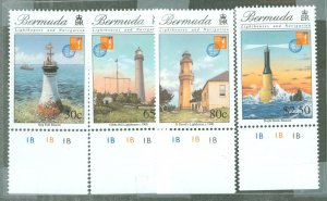 Bermuda #727-730  Single (Complete Set) (Lighthouses)