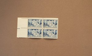 906, Block of 4, Mint OGNH, CV $20.00