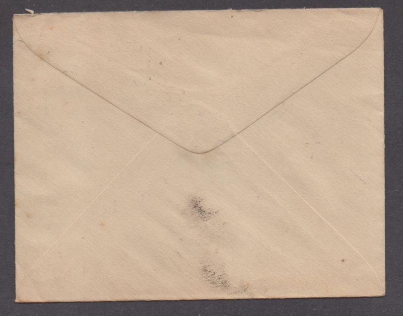 **US Postal Stationery Cover, East Saugus, MA, 7/1 CDS, Revalued +2, DPO3