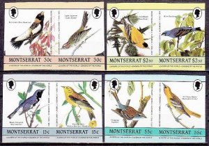 1985 Montserrat 597-604bPaar Birds 15,00 €