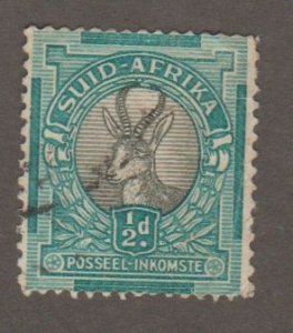 South Africa - Scott# 46b - Springbok