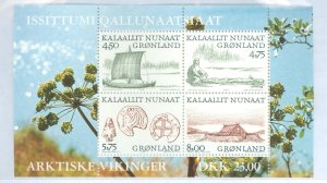 Greenland #354a  Souvenir Sheet