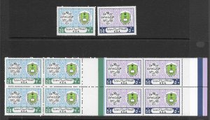 Saudi Arabia 839-40 MNH set University x 5, 2020 CV $17.50