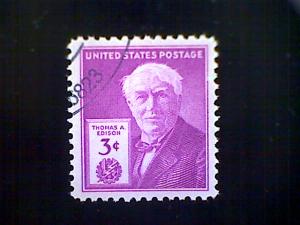 edison 5 cent stamp