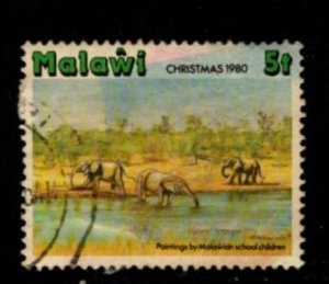 Malawi - #374 Christmas 1980- Used
