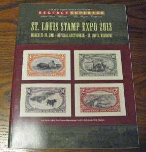 2013 Regency Superior St. Louis Stamp Expo Auction #98 Catalog