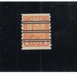 CANADA # 160xx VF-MNH 1cts 1929 KGV SCROLL ISSUE /PRECANCELLED CAT VALUE $70