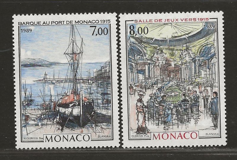 MONACO SC# 1695-96   FVF/MNH