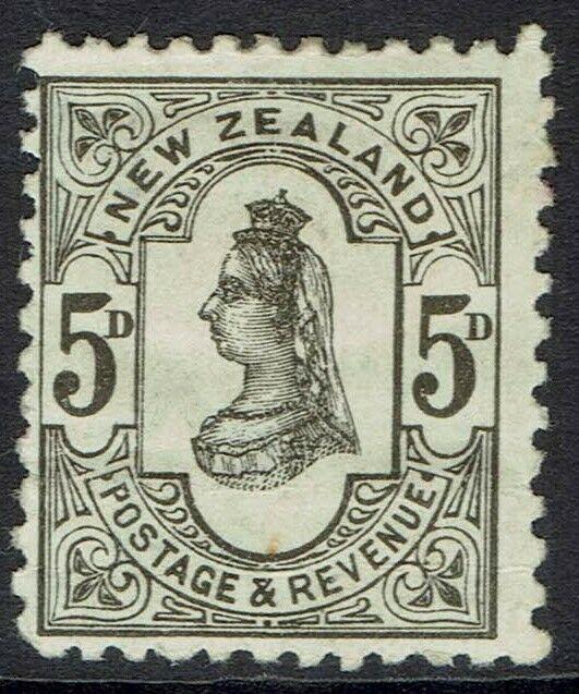 NEW ZEALAND 1882 QV 5D 