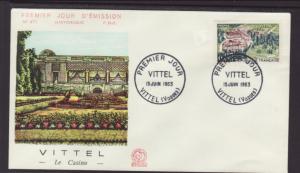 France 1071 Vittel U/A FDC