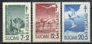 Finland Stamp B107-B109  - Birds