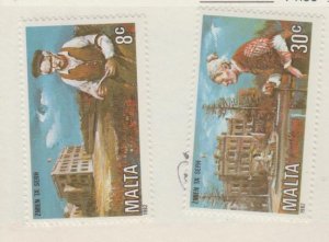 Malta Scott #612-613 Stamp - Mint NH Set