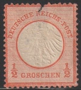 Germany #3 MNG tear top center, thins