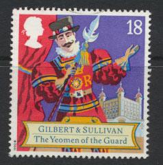 Great Britain SG 1624   Used  - Opera Arthur Sullivan 