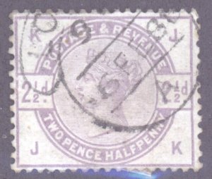 Great Britain, Scott #101, Used