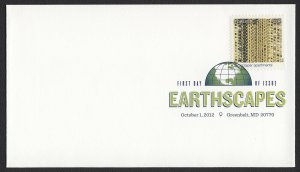 #4710n Earthscapes: Apartments, Digital Color FDC **ANY 5=FREE SHIPPING**