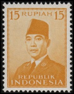 Indonesia 396 - Mint-NH - 15r Pres. Sukarno (1953)