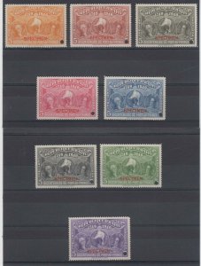 HAITI 1949 WASHINGTON & BOLIVAR+ Sc RA9-RA19 FULL SET PERF PROOFS + SPECIMEN 